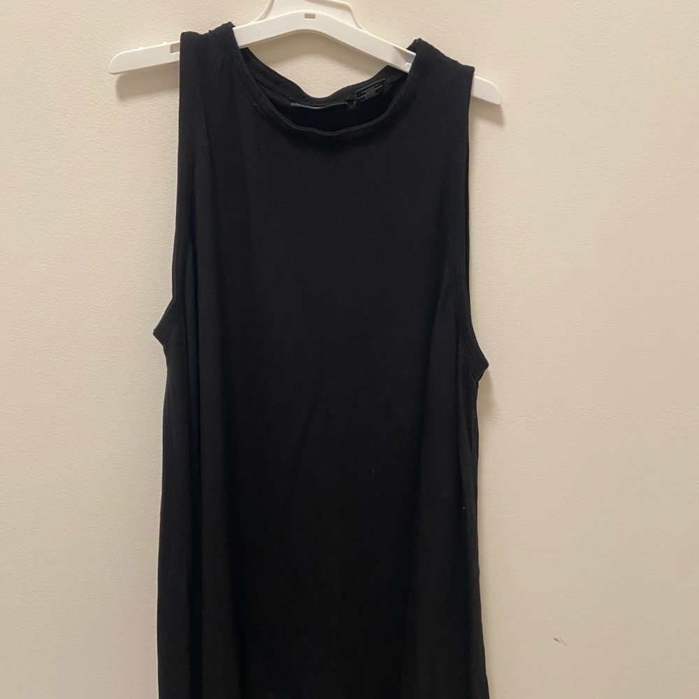 Adrienne Vittadini Black Sleeveless Tank